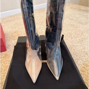 NWT Season 7 pvc booties Size 37.5